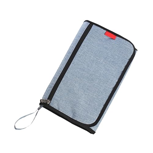 Yardwe Portable Foldable Diaper Changing Pad Compact Mat for Newborns Travel Use Blue disponible en Yaxa Colombia