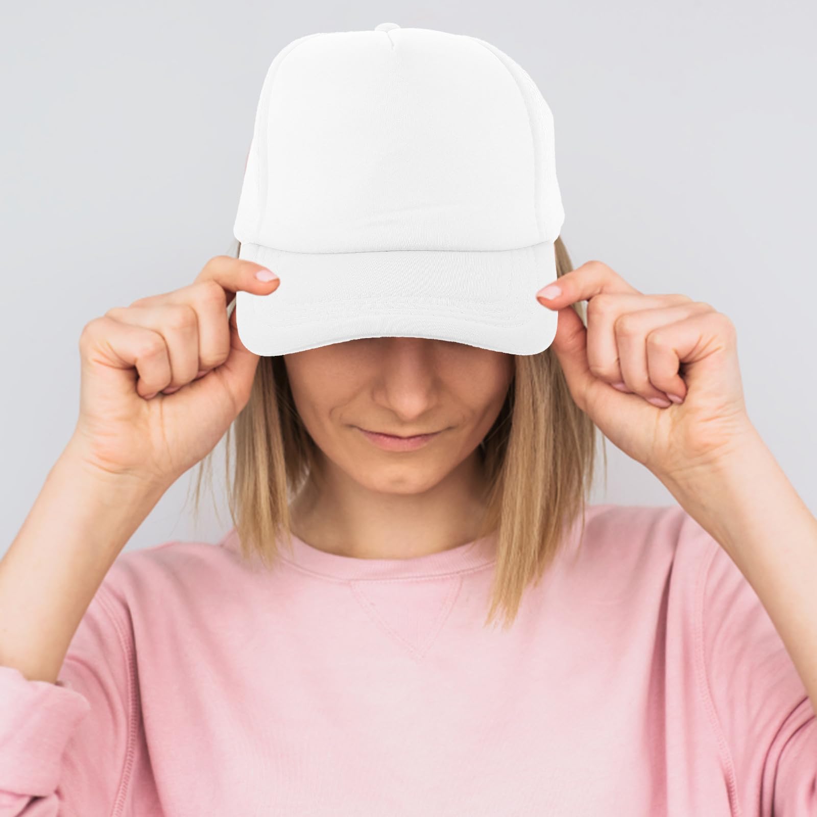 LIFKOME Cappello da Baseball Uomo Rosso in Poliestere e Spugna, Riutilizzabile e Resistente alla Deformazione, Stile Semplice ed Elegante per attività Outdoor e Campeggio