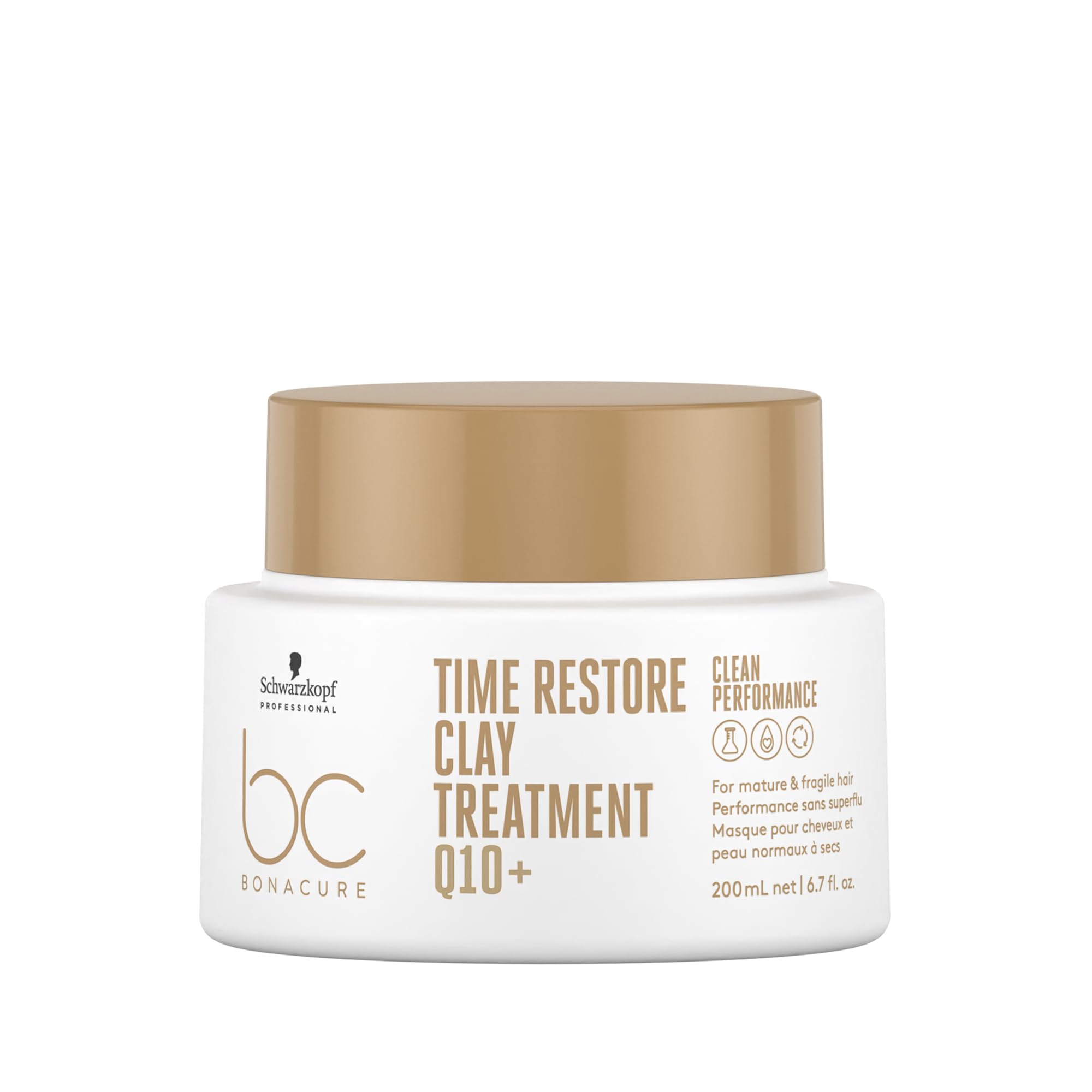 BC Bonacure Q10+ Time Restore Clay Treatment, 200 ml