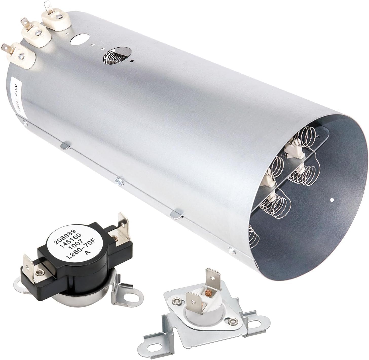 134792700 Dryer Heating Element, 137032600 Thermal Limiter and 3204267 Thermostat Replacement for Electrolux Frigidaire PS2349309 AP4368653 AP4368739 PS2349395 AP213147