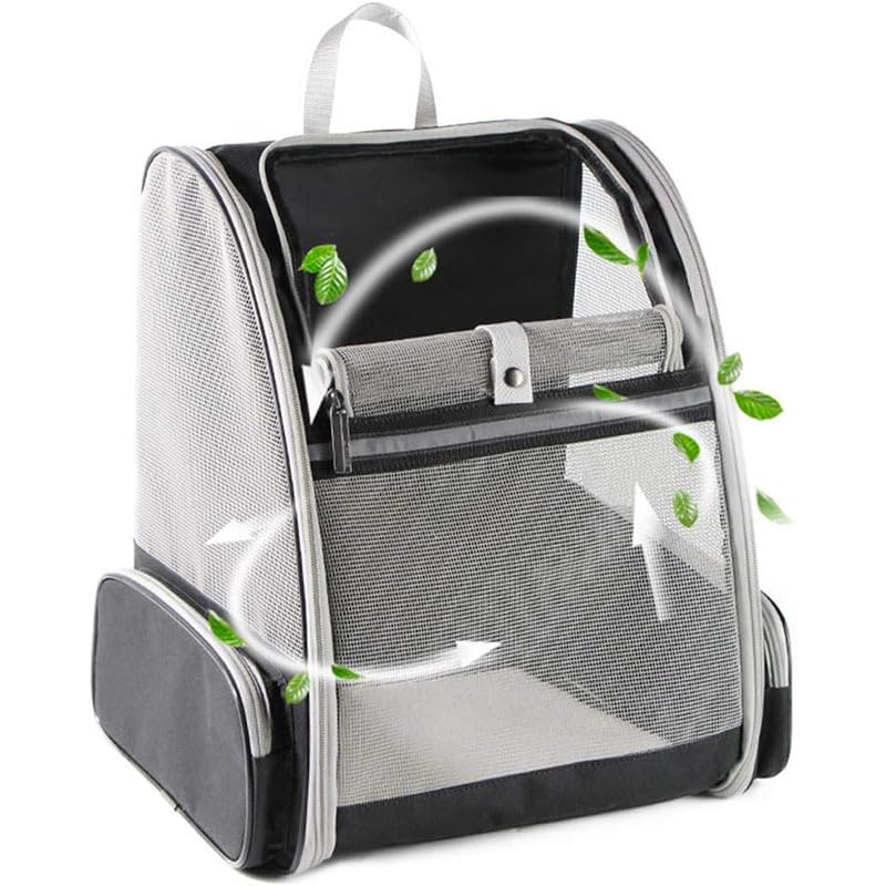 Cat bagpack -PetVogue Bag Carrier Backpack for Hot Weather Breathable Design, Dogs Cage Design Pet Travel Carrier Pet Case for Small Pets for Travel, Hiking, Ventilated (B0CFK42C2K) Amazon Price History, Amazon Price Tracker