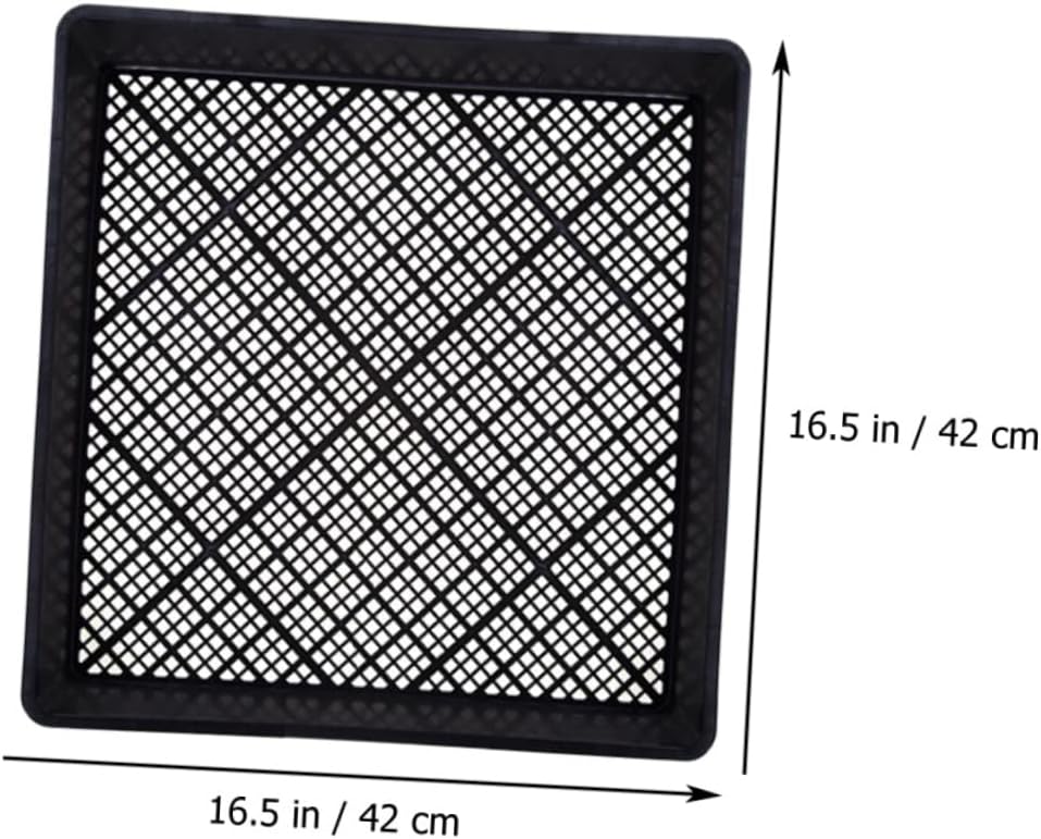 5pcs Plant Germination Starter Trays for Greenhouse Growing Trays for Vegetables and for Microgreens and Salad Leaves