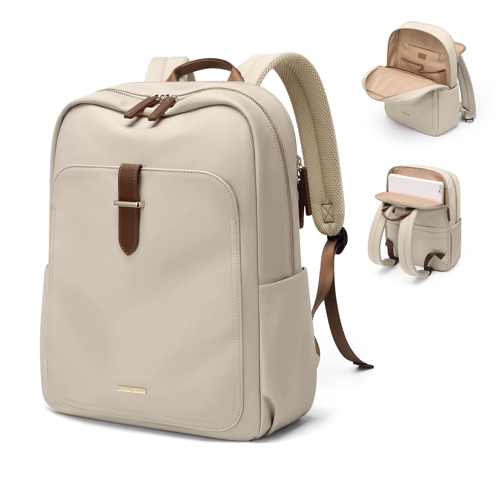 Sac à dos pour ordinateur portable pour femme, sac à dos de travail décontracté, sac à dos de voyage