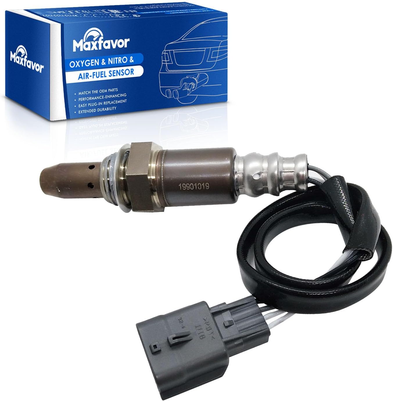 Maxfavor 1Pc Upstream Oxygen O2 Sensor Replacement for Infiniti Q40 Q50 Q60 Q70 Q70L QX50 QX60 QX70 QX80 Nissan 370z Altima Frontier Murano Quest Xterra O2 Sensor 234-9148 02 Sensor