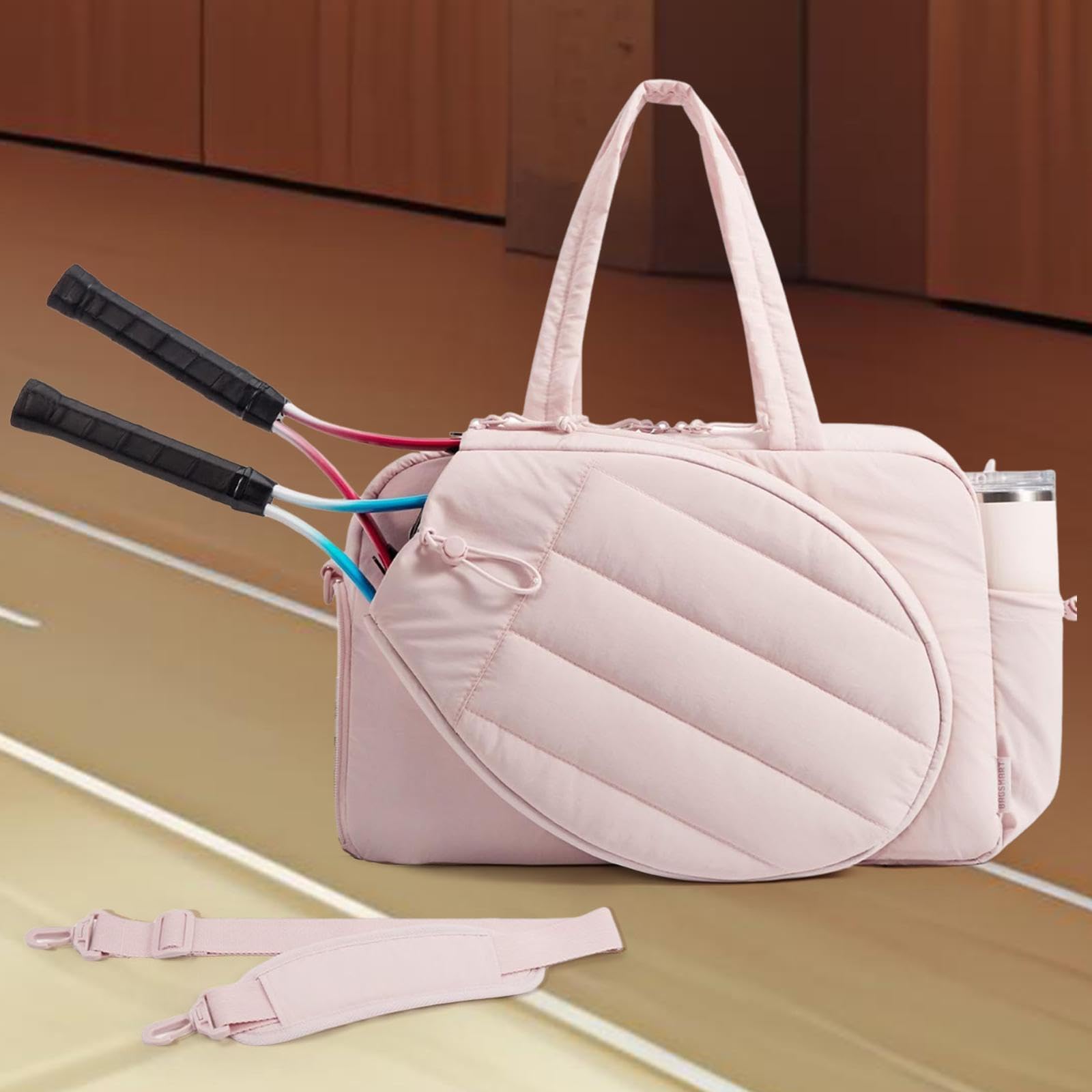 Tenis Femenino, Almacenamiento de Raquetas, Bolsas Deportivas Ligeras, Pádel
