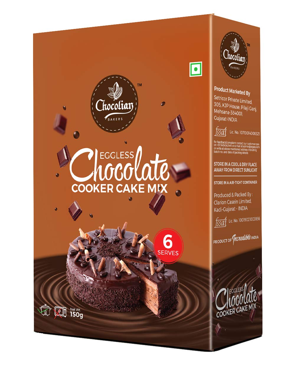 See full amazon price history chart for Chocolian Bakers Eggless Chocolate Cooker Cake Mix Powder | Instant Cake Mix Powder | 4 Step Cake Mix | Mix, Pour, Bake & Serve | Moist Chocolate Cake | 150 Grams Chocolian Bakers Eggless Chocolate Cooker Cake Mix Powder | Instant Cake Mix Powder | 4 Step Cake Mix | Mix, Pour, Bake & Serve | Moist Chocolate Cake | 150 Grams (B08GKH2S1N) Amazon Price History, Amazon Price Tracker