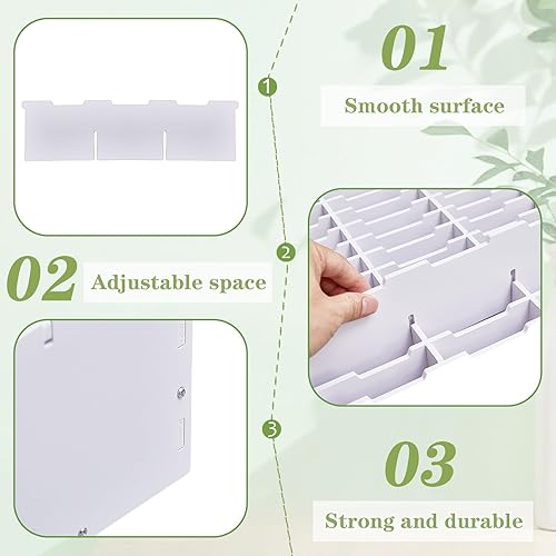 Miniatura 4 de Ctosree 2 soportes para teléfono celular, calculadora de escritorio escolar, caja de almacenamiento, organizador multifuncional para teléfono