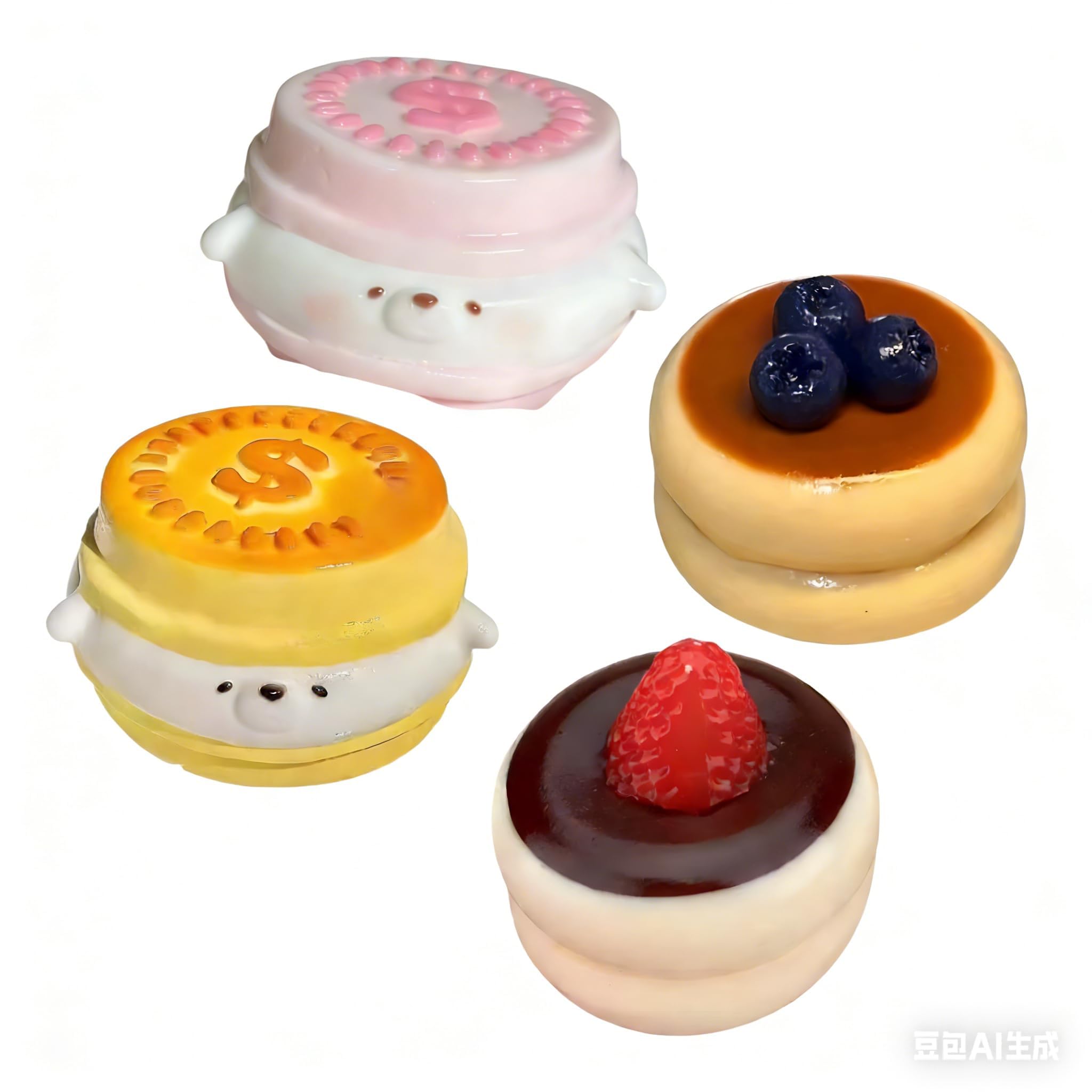 Amazon | [Maidisly]スクイーズ ケーキおもちゃ 水感スクイーズ パン