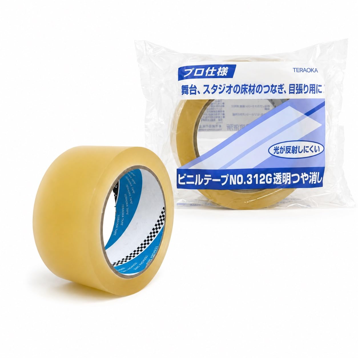 Amazon.co.jp: 寺岡製作所 ビニルテープ No.312G 50ﾐﾘ×30M 透明