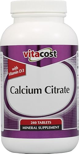 Miniatura 1 de vitacost Calcio Citrato con Vitamina D3-1000mg por Servir240tabletas