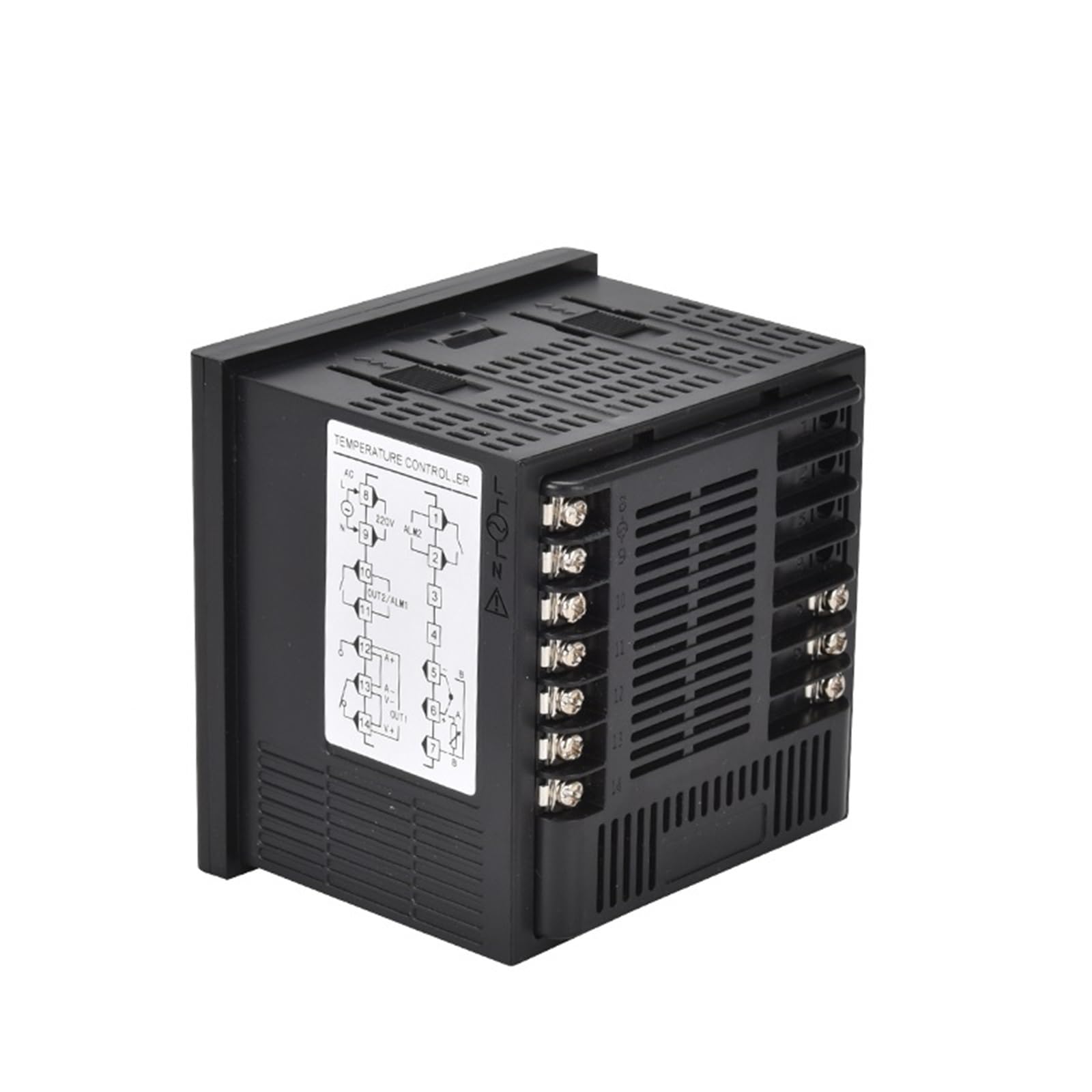Controlador de indicador de temperatura Digital de ajuste inteligente PID tipo A8-9 K 96 * 96MM 1 Uds(2Alarm,48x48mm TC SSR)