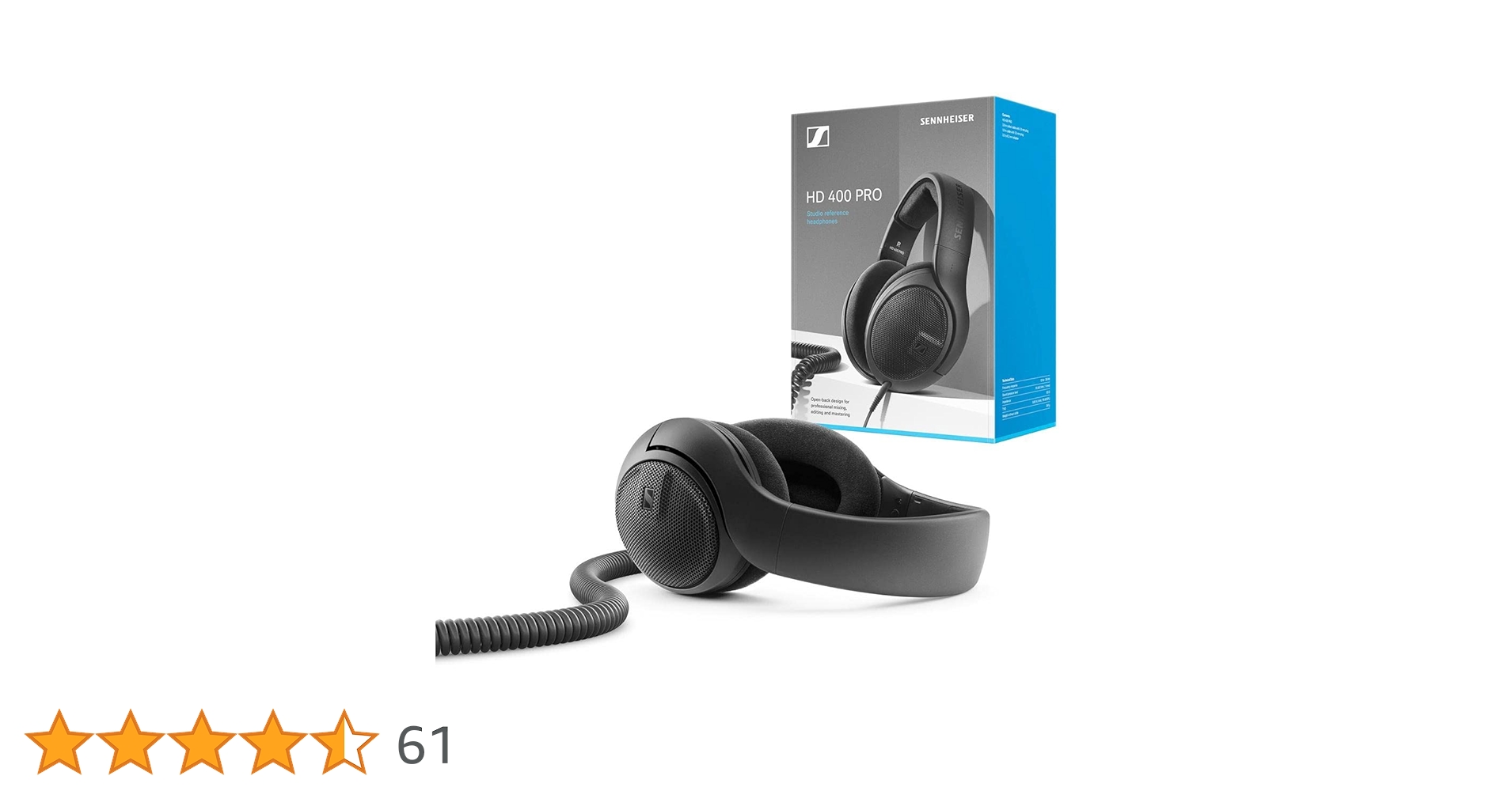 Amazon.co.jp: Sennheiser HD 400 PRO オープンバック