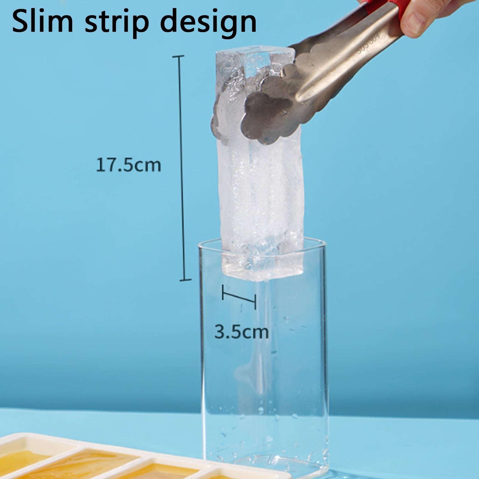2 Pezzi, Forme per Ghiaccioli, Stampi Gelato Silicone