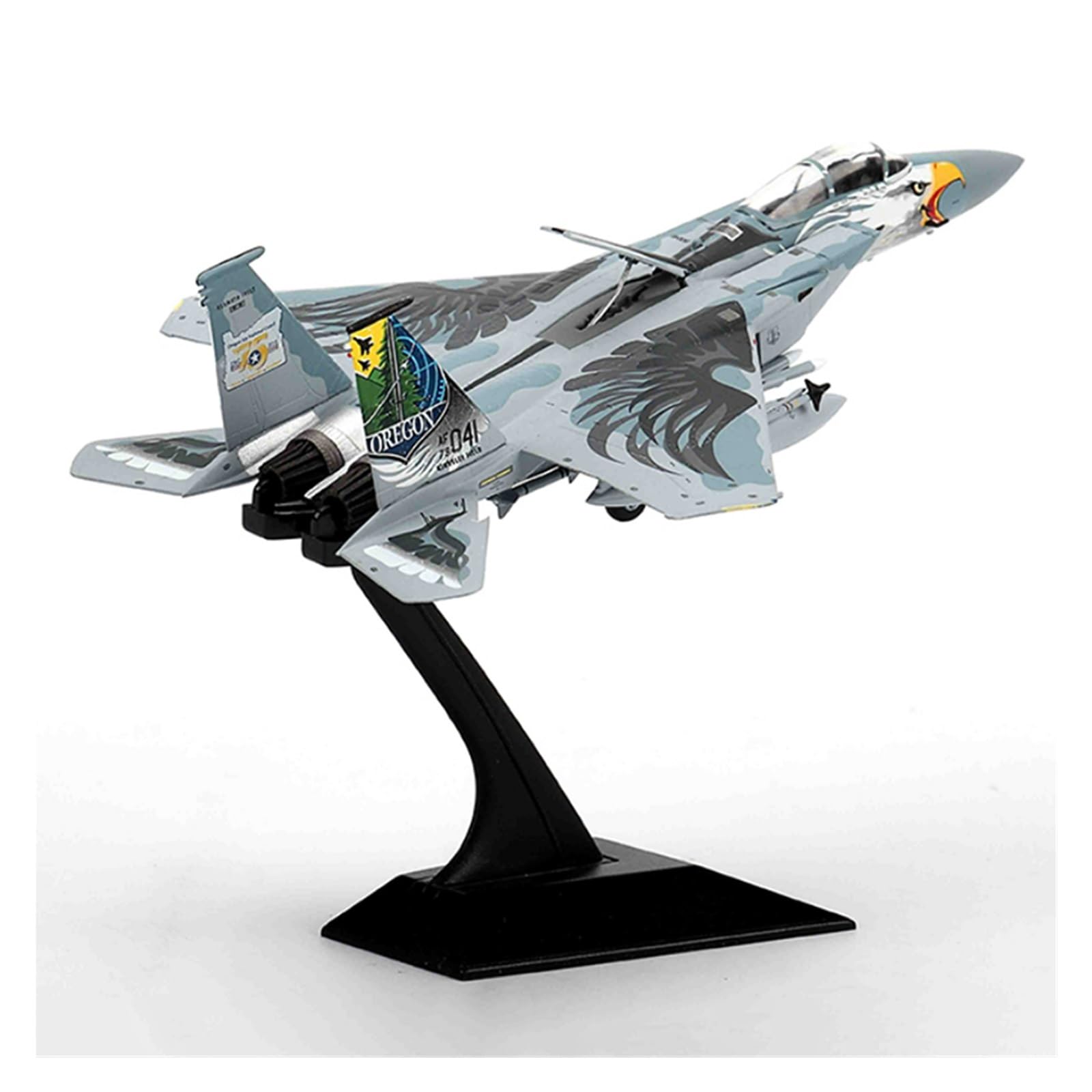 Model samolotu 1/144 zabawki modele nadające się do F15 F-15C armia myśliwiec sił powietrznych odlew metalowy replika samolotu model skala Model samolotu