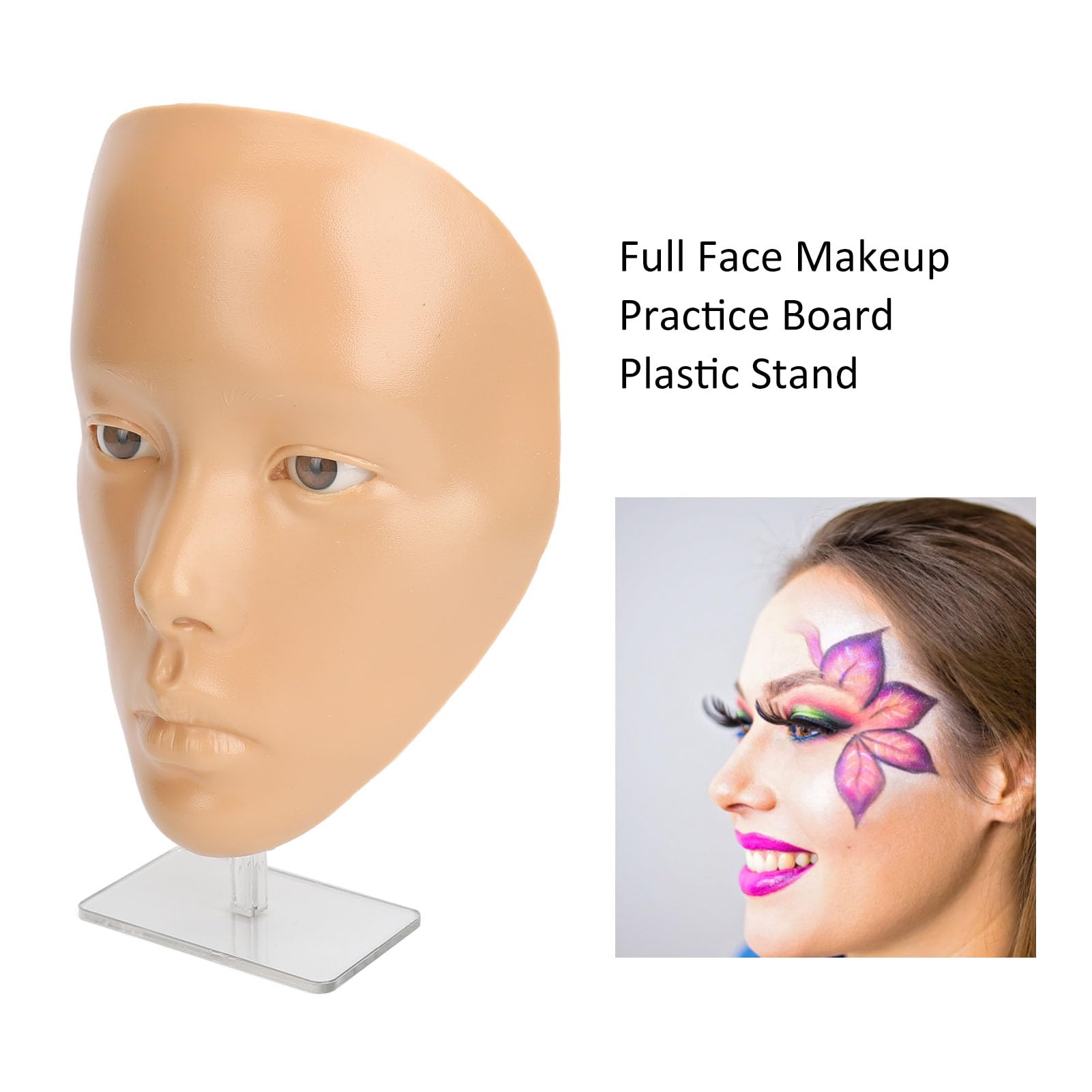 Amazon.com: JTLB Makeup Practice Face with Plastic Stand 5D