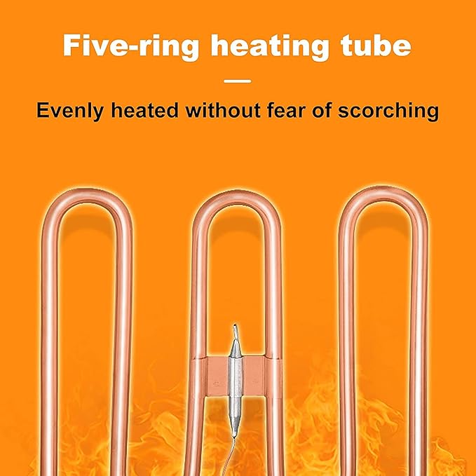 Sartén Eléctrico Comercial Acero Inoxidable 2500W 10L 220V miniatura 7