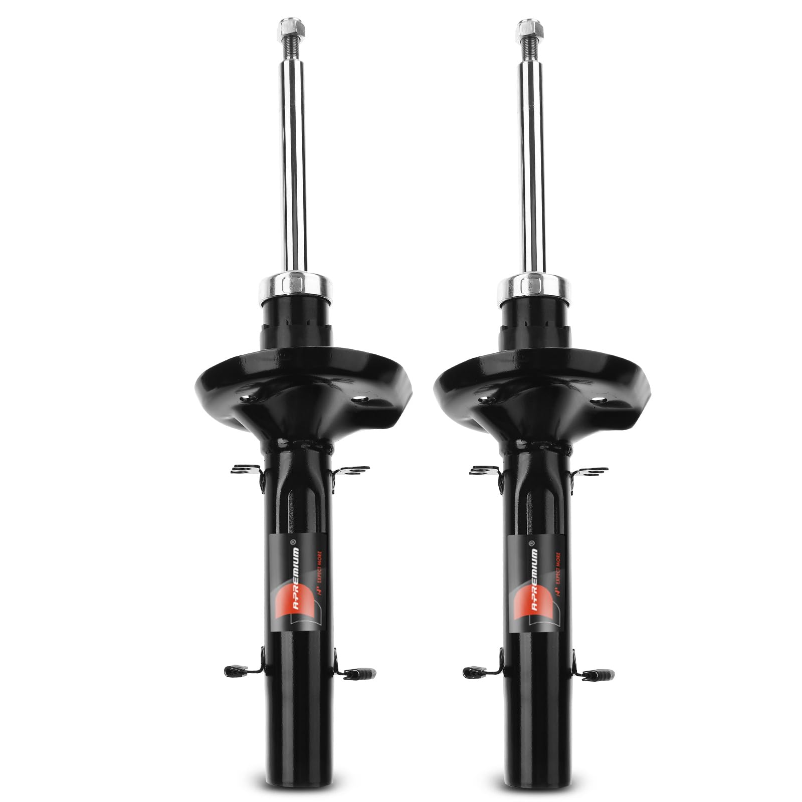 Frankberg 2 amortiguadores delanteros de 522 mm de presión de gas | 1J0413031AB; Compatible con: Nuevo Beetle 1C1 9C1, A3 8L1, B.o.r.a 1J2, Golf IV Variante 1J5, O.c.t.a.v.i.a I 1U2