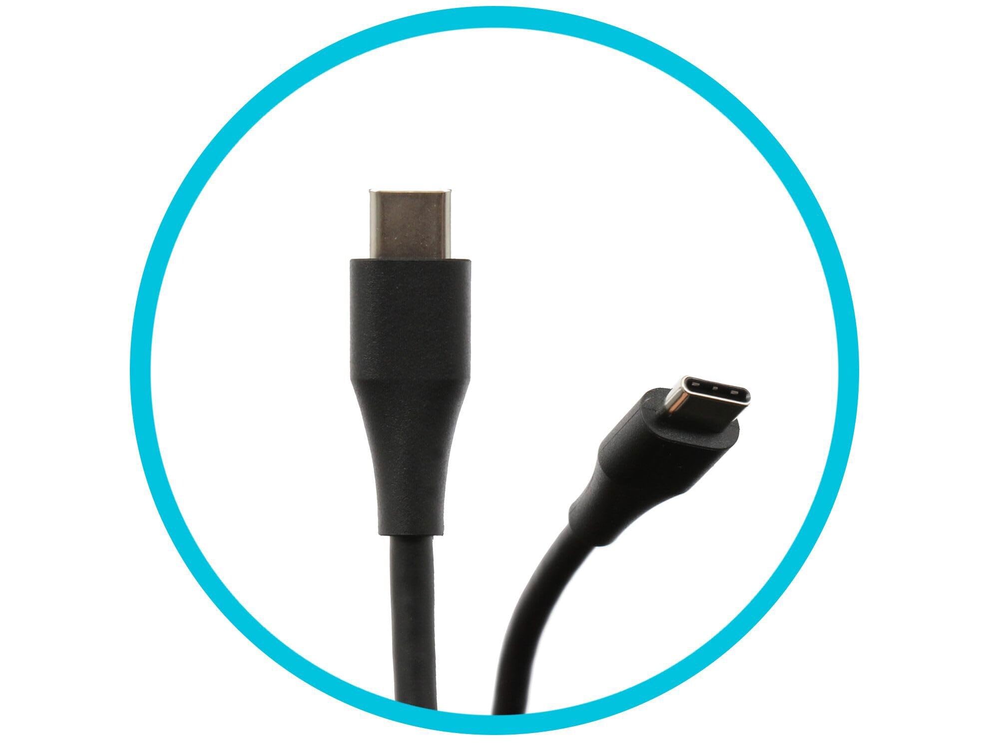 Acer KP0650H038 Original USB-C Netzteil 65,0 Watt | kleine Bauform für Aspire Lite 16 (AL16-71M), 17 (AL17-51P), Vero 14 (AV14-52P), 16 (AV16-51P), 16 (AV16-51PT)