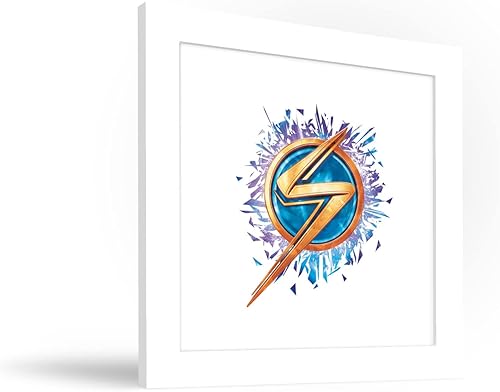 Miniatura 18 de Trends International Gallery Pops Marvel Ms. Marvel - Póster de pared con icono de pared, 12 x 12 pulgadas, versión enmarcada en negro Versión