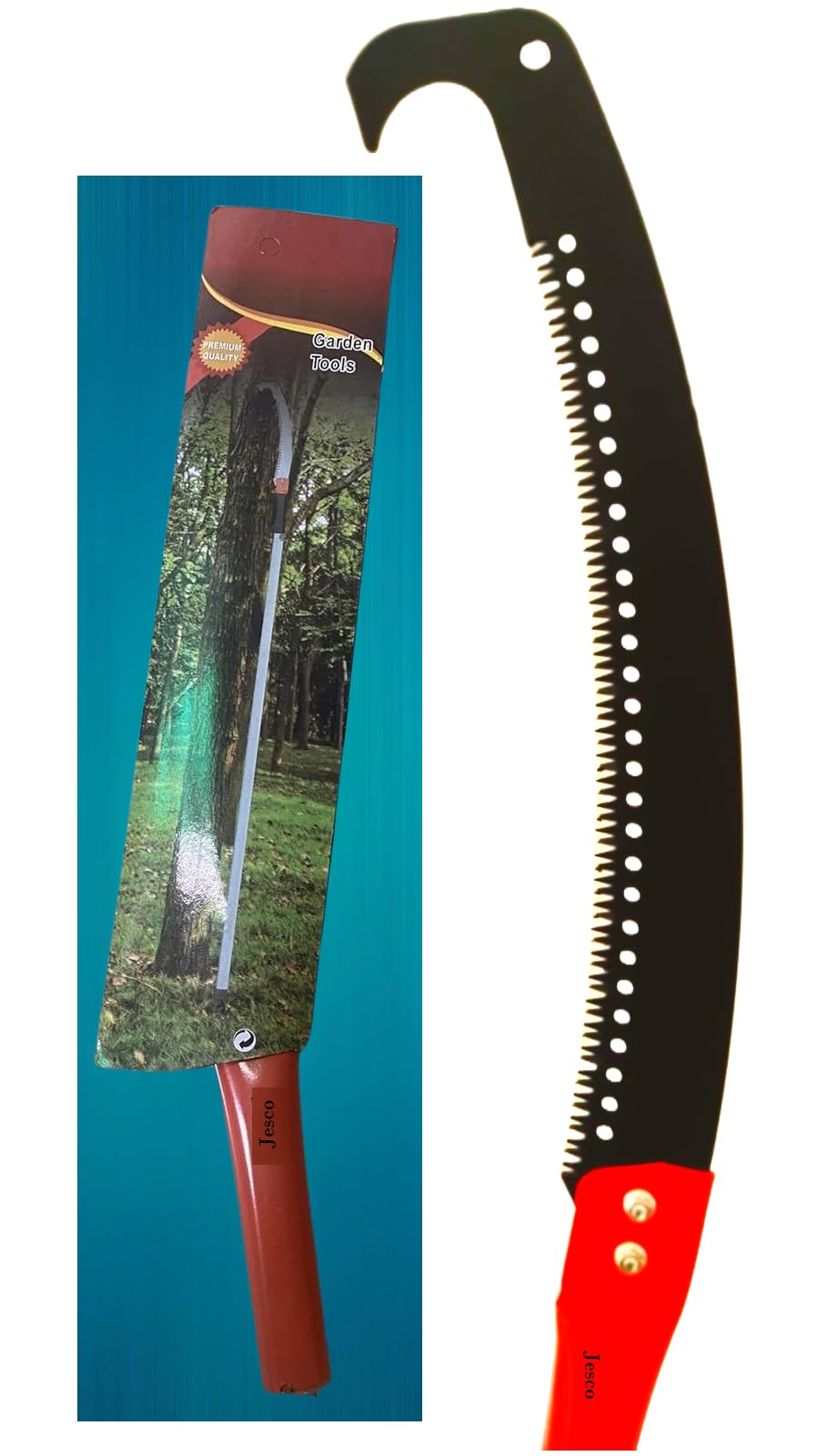 Jesco 702 Garden Pruning Saw | Tree Pruner With Extendable Pole Fixing Slot | Hand Tools For Remove Unwanted Branches In Your Garden, Hand-powered (B0DCKG37LH) Amazon Price History, Amazon Price Tracker