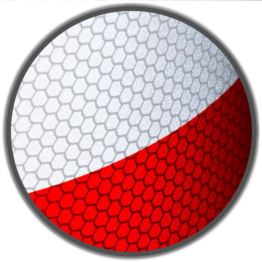 BIGPACK 5 x StVO Leitkegel RA2, BASt, reflektierend rot/weiß, 50 cm, Art.-Nr. 609608 | Leitkegel | Pylone | Markierungskegel
