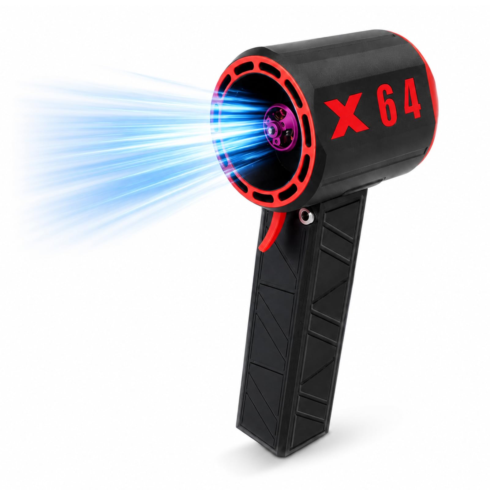 X64 Thunder Turbo Souffleur d'air sans Fil, Jet Dry Large Souffleur Puissant 180 000 TR/Min avec Batterie 8000 mAh, 11 Pales, Réglage Continu pour Nettoyage PC et Voiture
