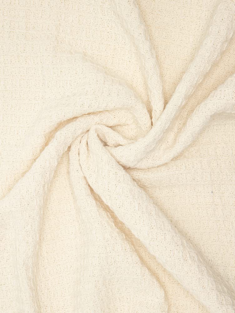 Lila and Jack 100% Cotton Waffle Baby Blanket, Soft and Lightweight Receiving Blanket for Newborn and Toddler