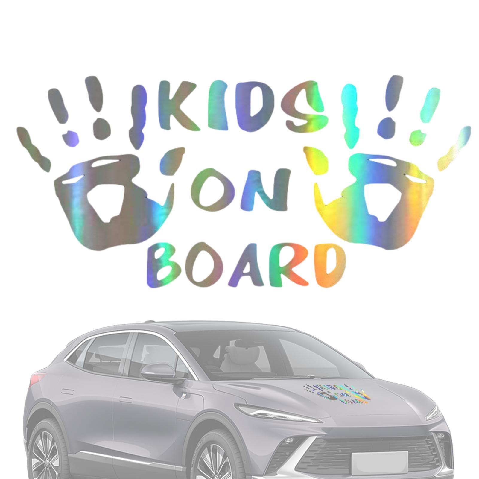Naklejka Baby Board | Naklejki samochodowe zabezpieczaj?ce przed dzie? | ?mieszna naklejka karoseri? samochodu | Naklejki zderzak okna karoserii z dzieckiem pok?adzie, kolorowe naklejki