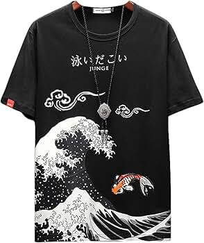 洋書 Great T-Shirt Graphics Tokyo-Tiger The Great Wave KanaGawa Classic T-Shirt Sale