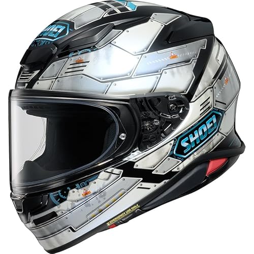 Motorradhelm Shoei NXR 2 Fortress TC-6 Grau Schwarz Größe S