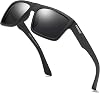 FRROS Polarized Sunglasses for Men and Women Driving Square Casual Sun Glasses 100% UV Protection