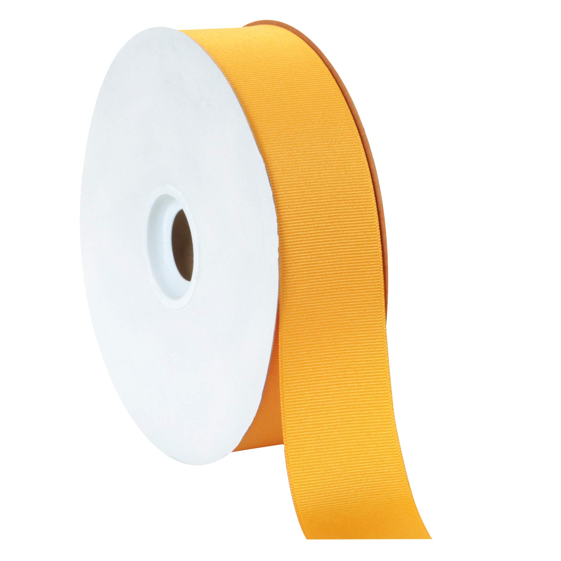 Berwick Offray 1.5" Grosgrain Ribbon, Yellow Gold, 50 Yards