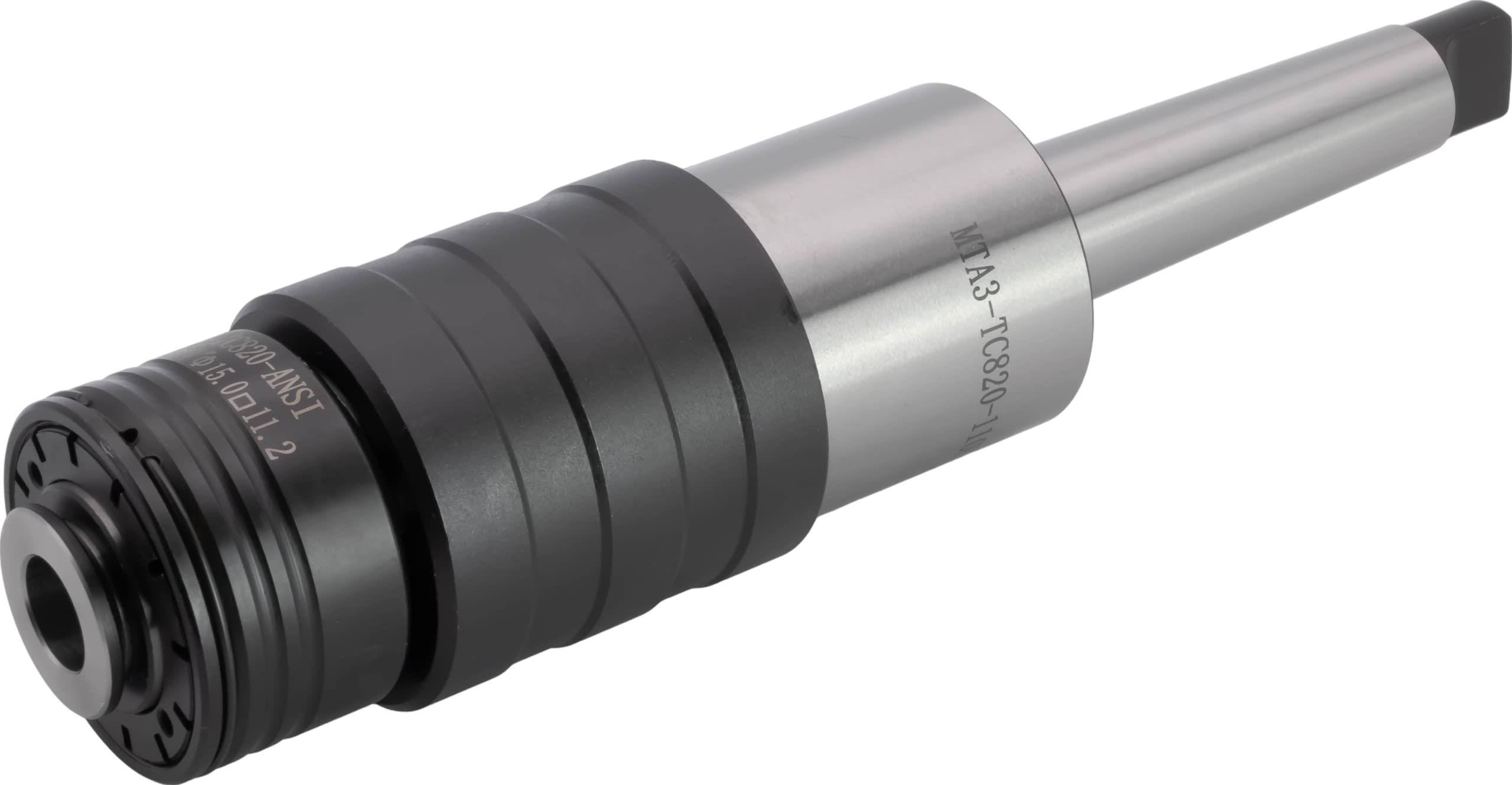 10 pc Morse Taper 3 ANSI Floating Tap Holder Set, Quick Change, Torque Control, for 1/4