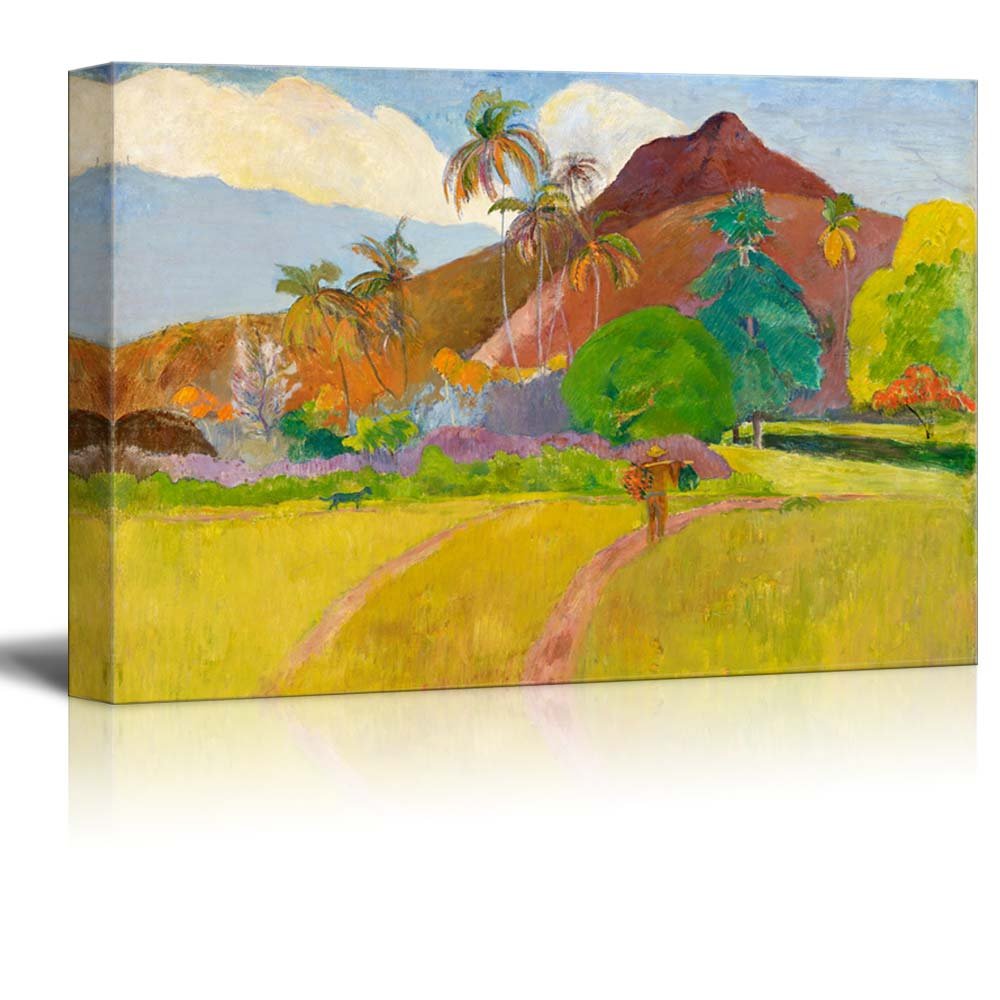 Paul Gauguin 【マンダリンのある風景】　高級複製 File:Paul Gauguin - Tahitian Landscape - Google Art Project