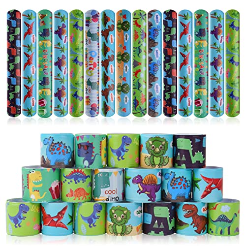 flintronic 30PCS Slap Pulseras de Bofetadas de Juguete para Niños,...