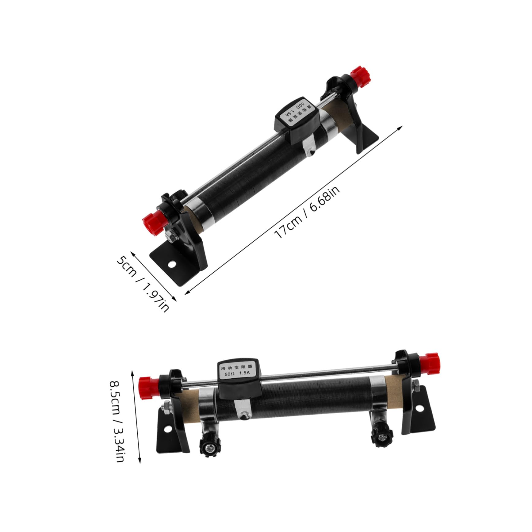 MUSISALY 1pc Sliding Rheostat Electricity Equipment Physics Teaching Equipment Wisking Tool Electric Rheostat Teaching Tool Electrical Controller Physics Rheostat Science Equipment Metal