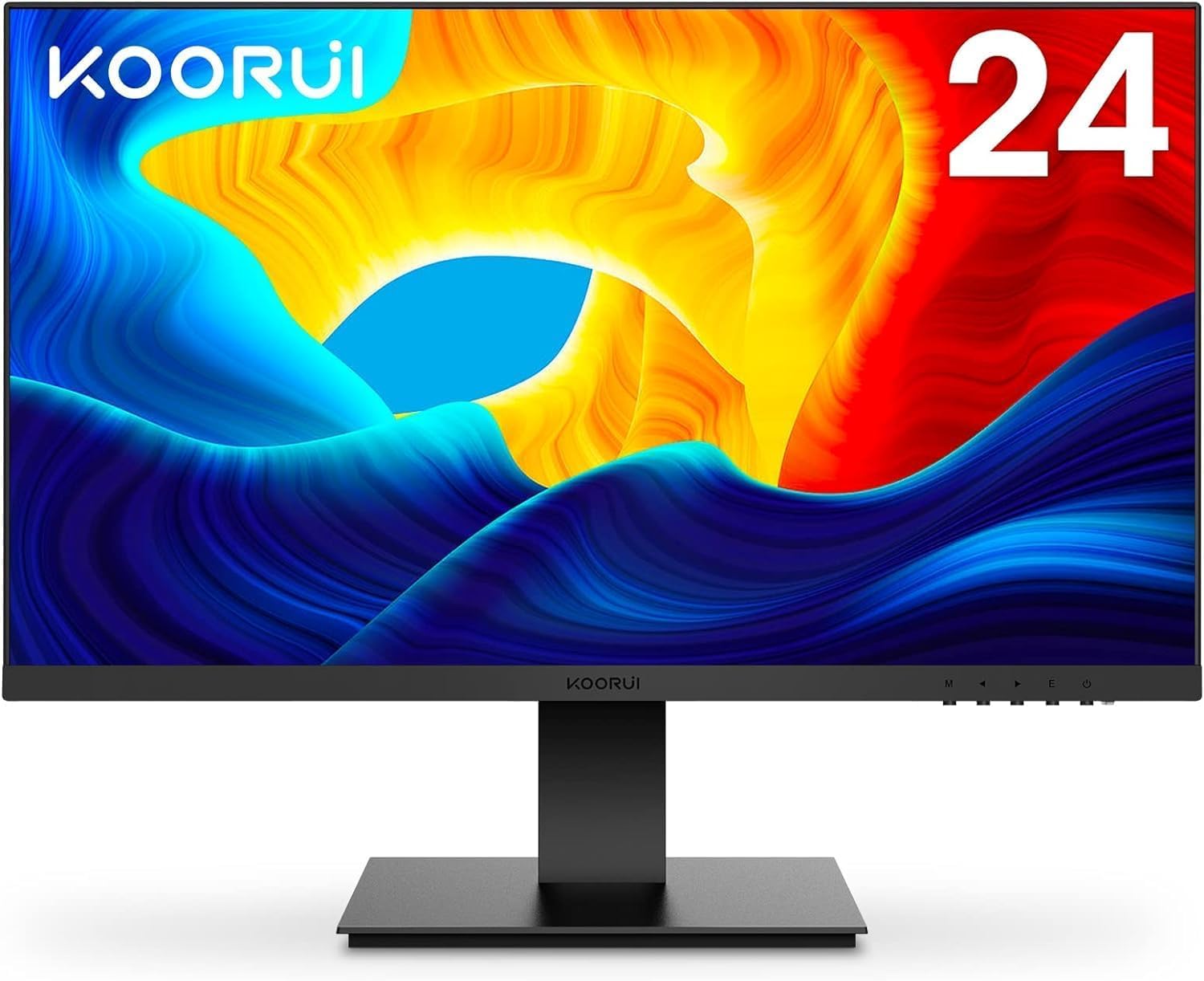 KOORUI モニター 24インチフルHD IPS 75hz 24N1 Amazon.co.jp: KOORUI モニター 24インチフルHD IPS 非光沢 PC