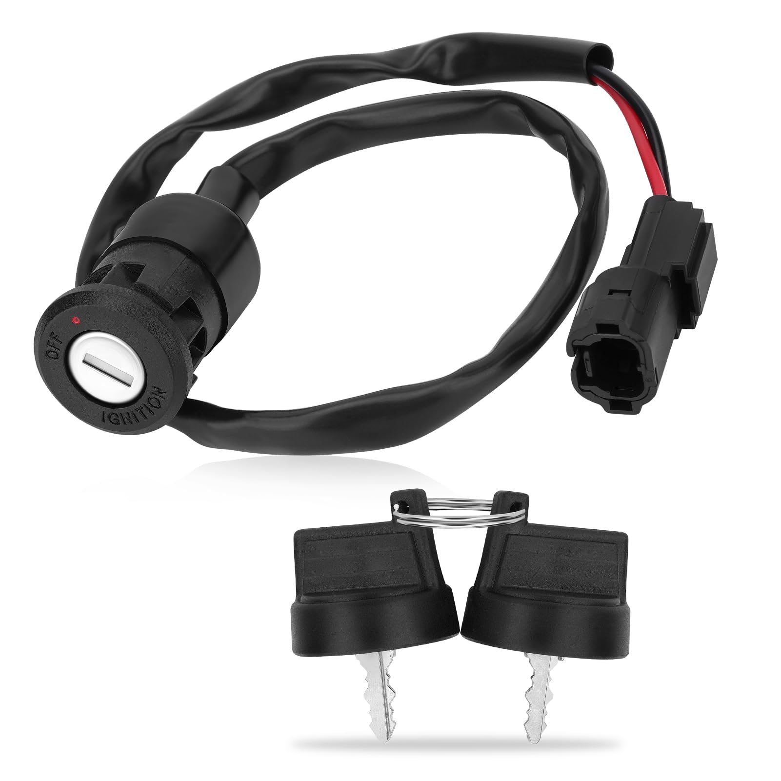 M MATI Ignition Key Switch for Honda TRX90X TRX90EX TRX90 2006-2023 35100-HP2-670