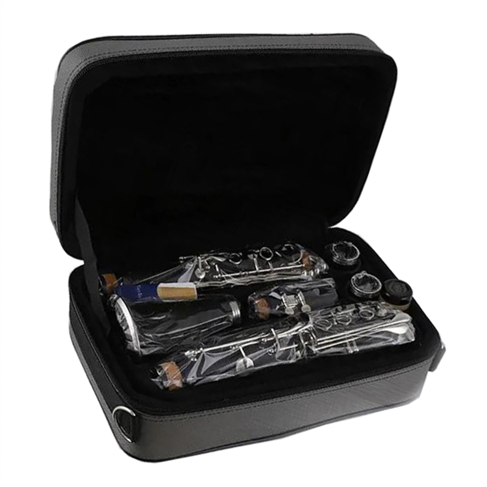 Professionale Clarinetto Clarinetto Piatto In Bachelite B 17 Tasti Clarinetto Professionale Strumento A Fiato Per Studenti