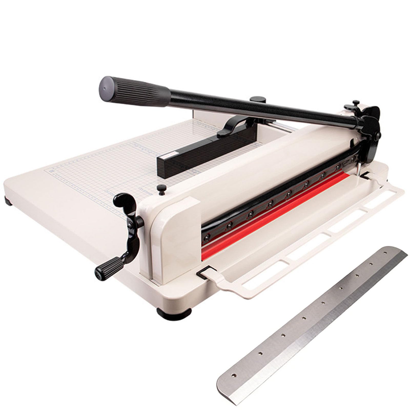 Taglierina per carta resistente, tagliacarte manuale da tavolo, massimo 400 fogli di taglio per carta artigianale, coupon, etichette, cartoncini