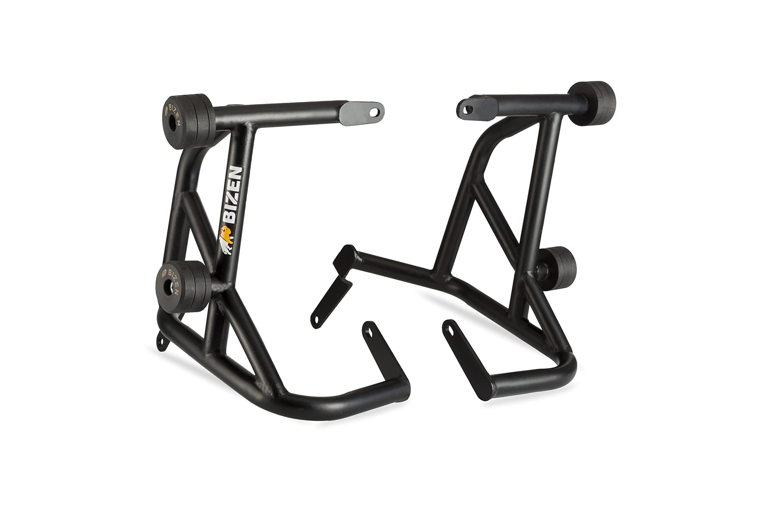 Bizen Hero Xpulse 200 2V 4V Rally & Rally Pro Premium Crash Guard with Frame Sliders - Black