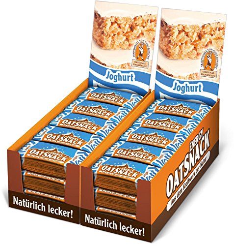 Energy OatSnack, natürliche Riegel - von Hand gemacht, Joghurt, 30 x 65 g, 1er Pack (1 x 1950 g)