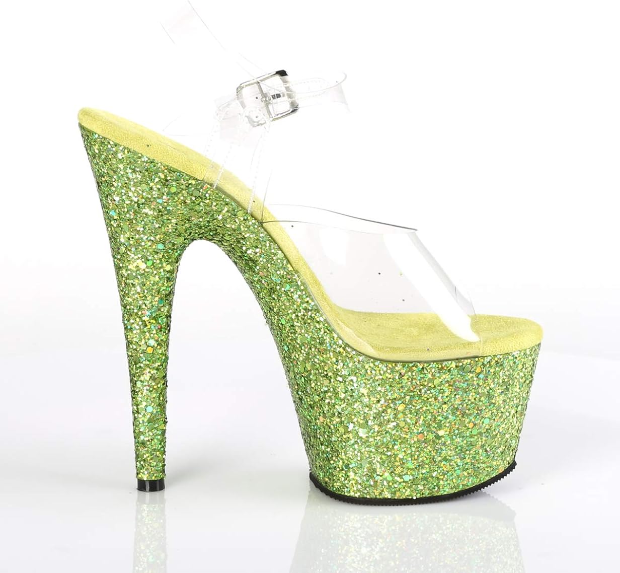 Pleaser Women's Adore-708LG Ankle-Strap Sandal