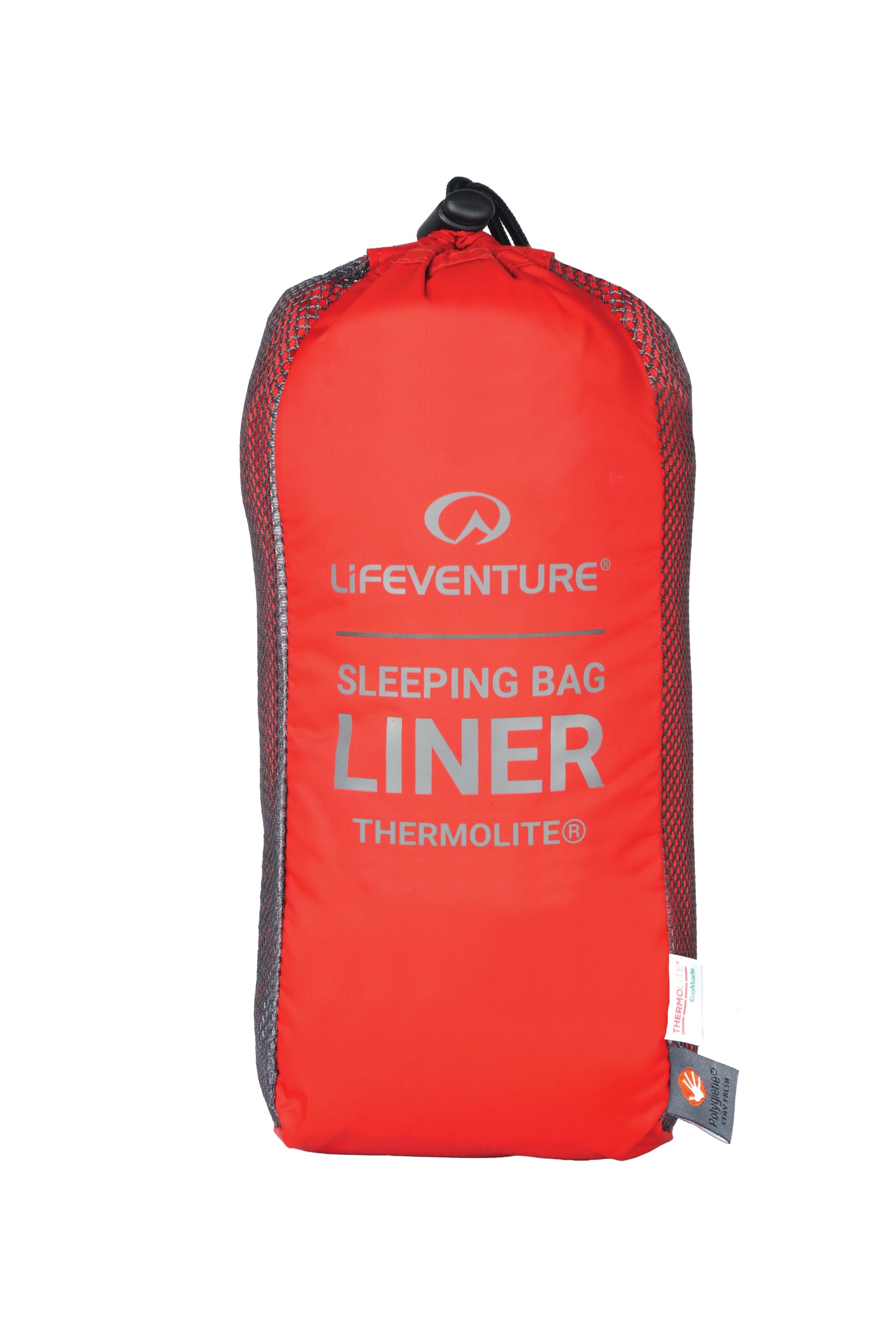 Lifeventure Fodera termica per sacco a pelo, in leggero tessuto Thermolite, aggiunge calore fino a 9 °C, ideale per il campeggio e i viaggi invernali, forma rettangolare
