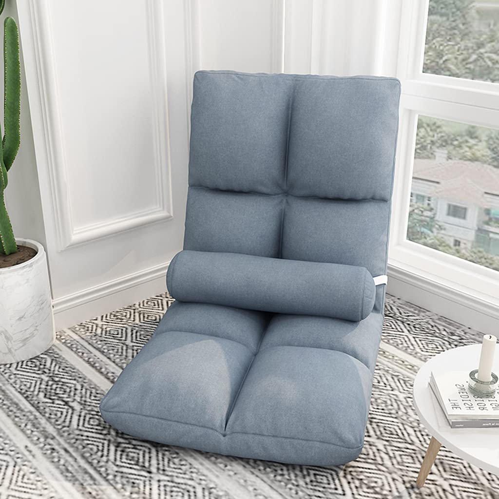 Amazon｜読書リクライニングチェア5角度折りたたみ式フロアチェア、腰