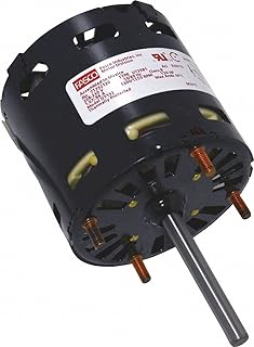 FASCO Shaded Pole Condenser Fan Motor, 1/20 HP, 1501-1600 RPM Range 208/230V, CWSE