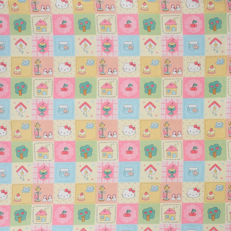 Image of NHD HOME Cotton Flat Double Bedsheets with 2 Pillow Covers | Double Bed Breathable | Wrinklefree | Ultrasoft |Summer Bedsheet 200 to 220 tc Floral | 90 x 90 inches, Floral Pastel Multicolor