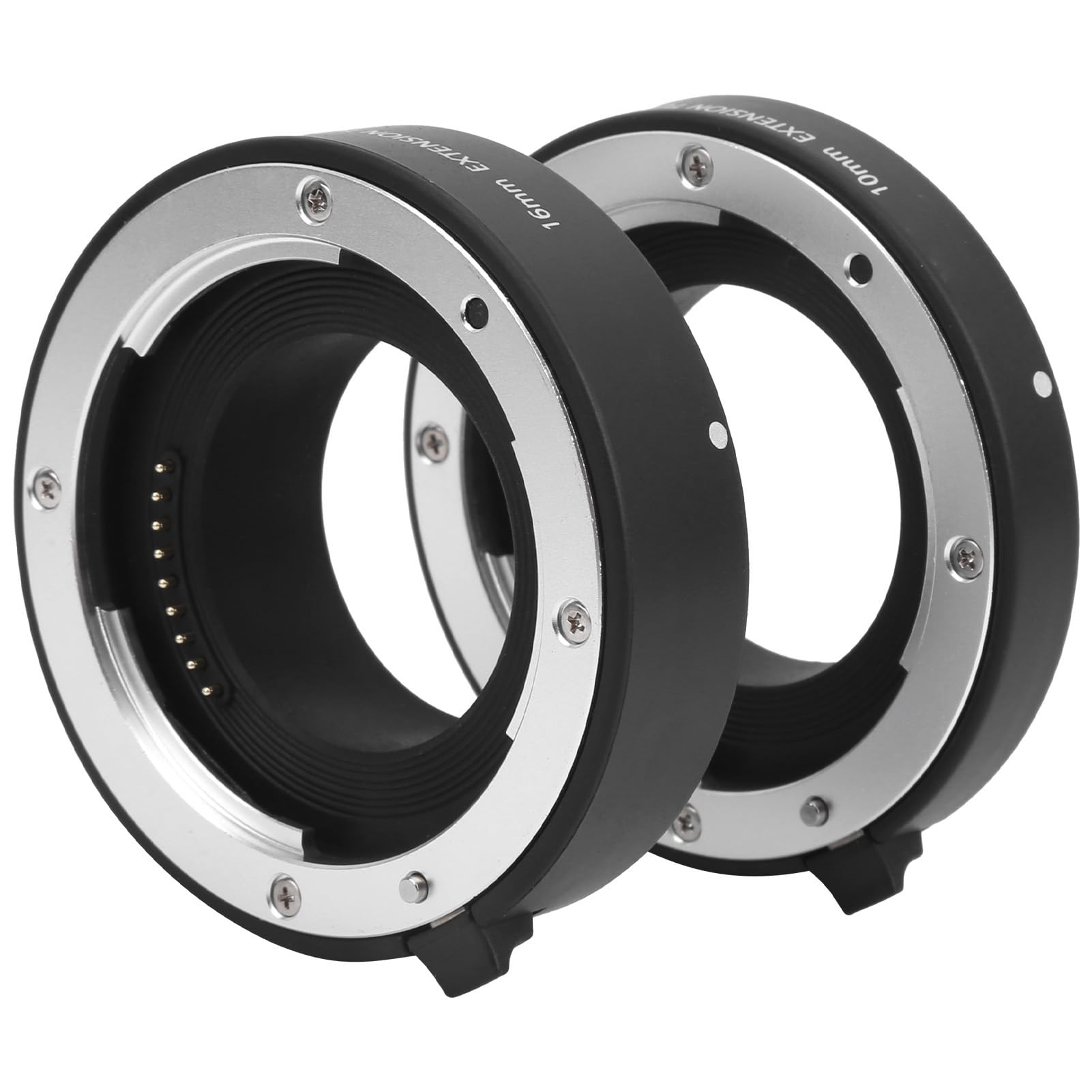 CHICIRIS Anello Adattatore Macro Primi Piani 10 Mm 16 Mm per Fotocamere | La Struttura in Lega di Alluminio, Compatibile con L'attacco EF-M, Consente La Fotografia Macro Ravvicinata