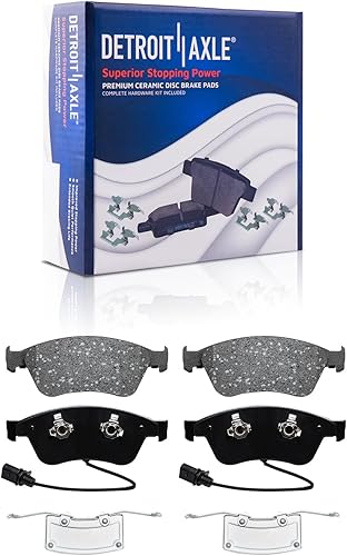 Miniatura 27 de Detroit Axle - Kit de freno trasero para Toyota Camry 2012-2017, Avalon Lexus ES300h ES350 2013-2018, repuesto de pastillas de freno de cerámica