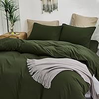 Vista 378 de CLOTHKNOW Juego de edredón de 3 piezas de color marrón caramelo, tamaño individual/individual XL, color terracota suave, color óxido con 2 fundas